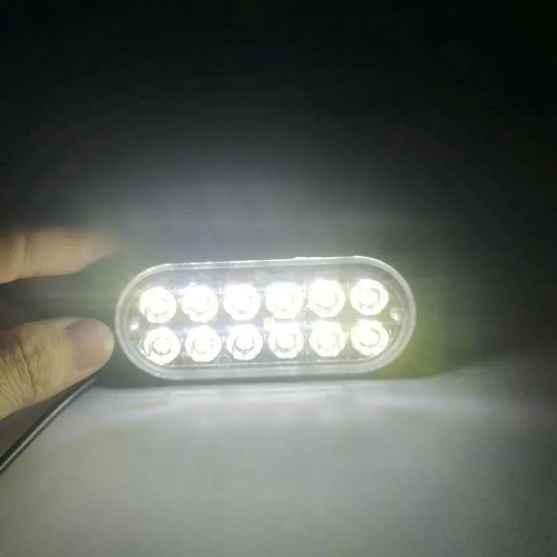 LED Strobe Lights Emergency Flashing Beacon Warning Light 12V 24V Stroboscopes For Auto DRL Car Truck Amber Red Blue