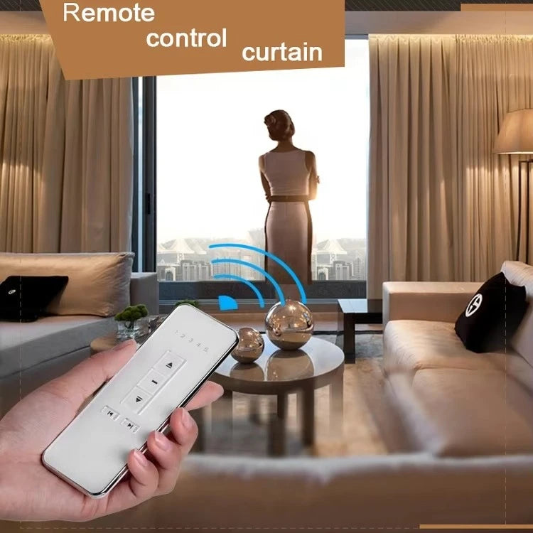 Wireless Wifi Control Motorized Curtain Smart Electric Curtain Smart Home Products