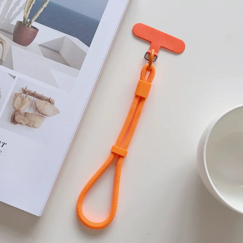 Mobile Phone Adjustable Short Lanyard Universal Colorful Hand Wrist Straps Rope For Cell Phone Case Accessories Anti-Lost Straps