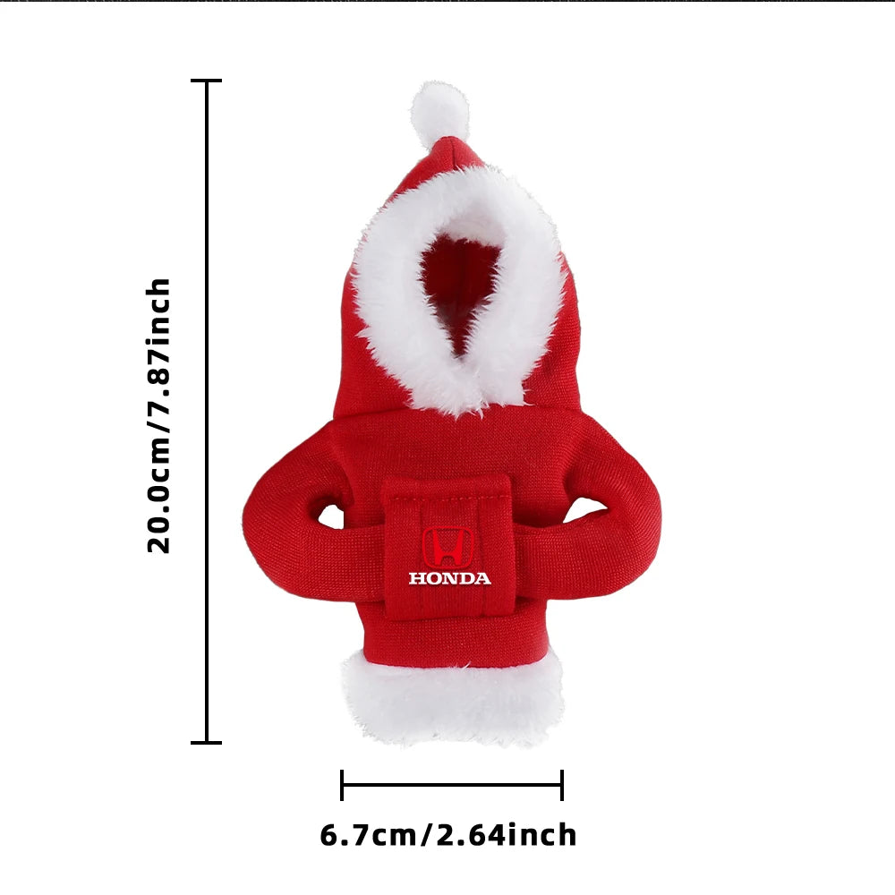 Fashion Gearshift Hoodie Car Gear Shift Knob Cover Manual Handle Gear Sweatshirt Change Lever Cover For Honda 10th 11th Gen Hrv