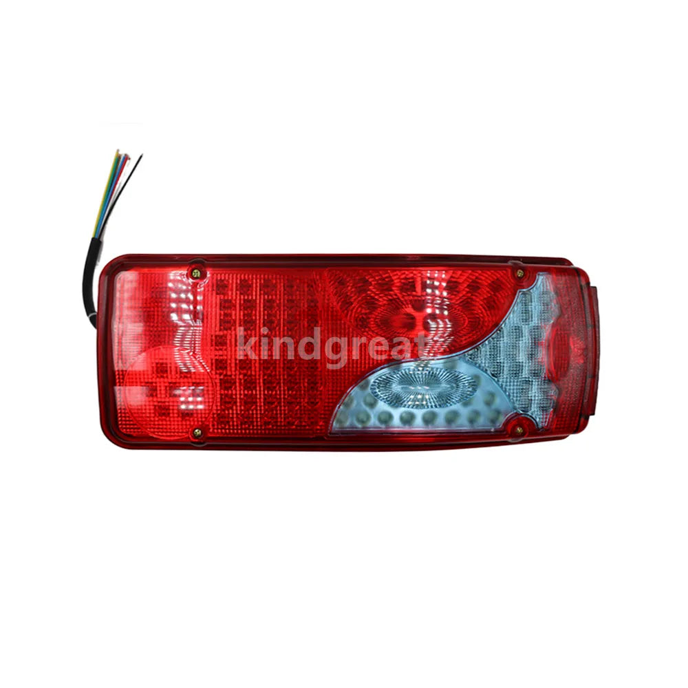 1PCS 24V Waterproof 120LED Lorry Trailer Truck Tail Rear Light 81252256545 81252256544 For MAN For DAF For TGX For SCANIA TRUCK
