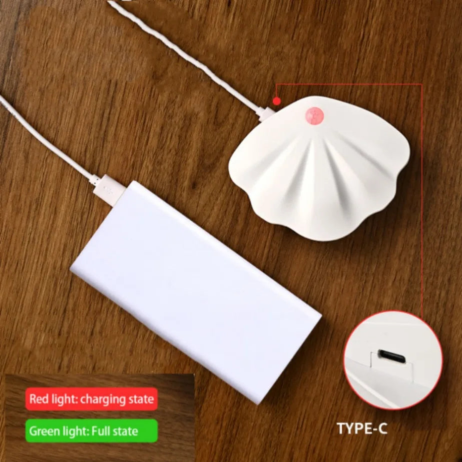 Motion Sensor Light Night Light Wireless Type C USB LED for Kitchen Bedroom Mural Living Room Sensor Indoor Lighting Wall Light