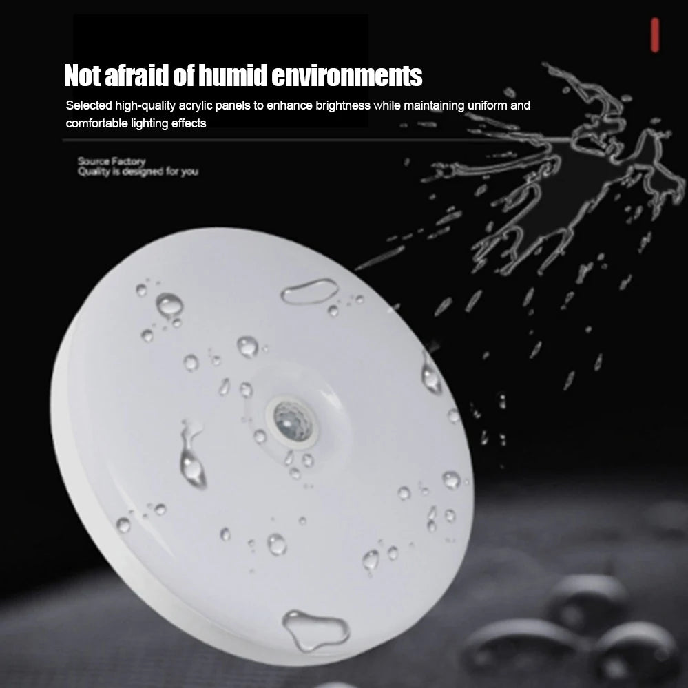 Led Ceiling Lamp With Motion Sensor 12W 18W Led Ceiling Light Fixtures For Entrance Balcony Corridor 220V Indoor lighting