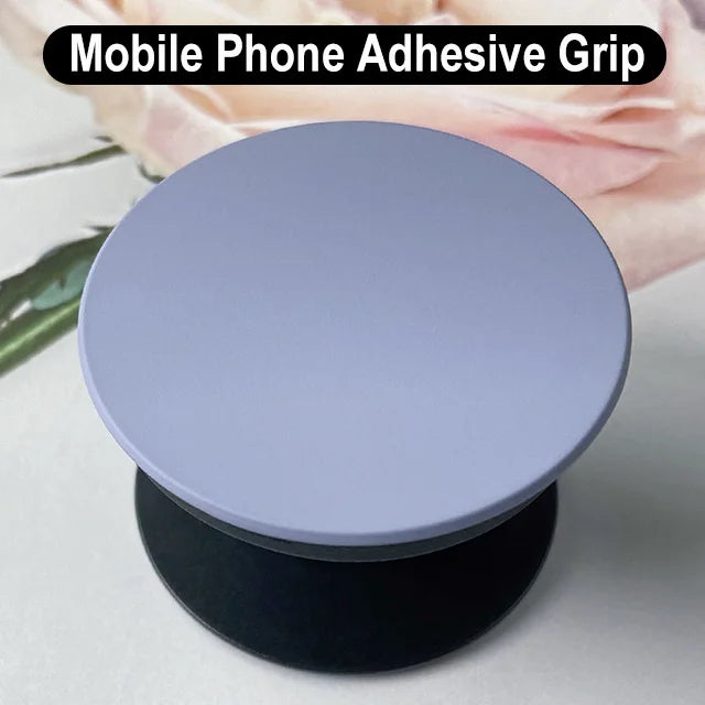 Grippopso Solid Grip Tok Mobile Phone Holder Socket Finger Ring Holder tok Stand Back Cover Clip Sticker Cellphone Accessories
