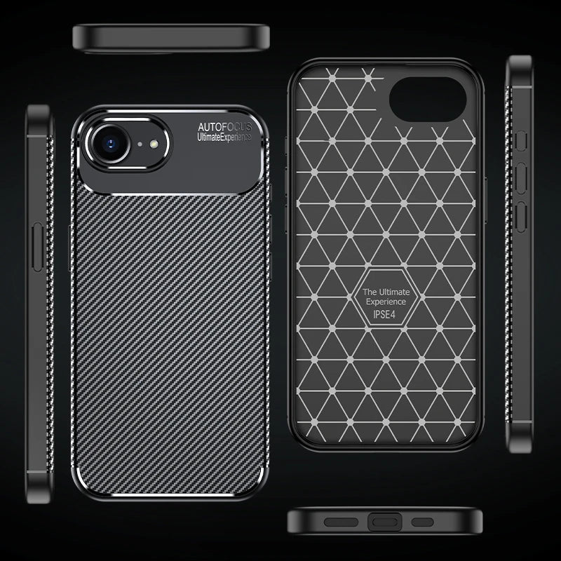 For iPhone 16e Case Cover For iPhone 16e iPhone16E Capa Protective Armor Phone Bumper Back Shockproof Soft TPU Fundas iPhone 16e