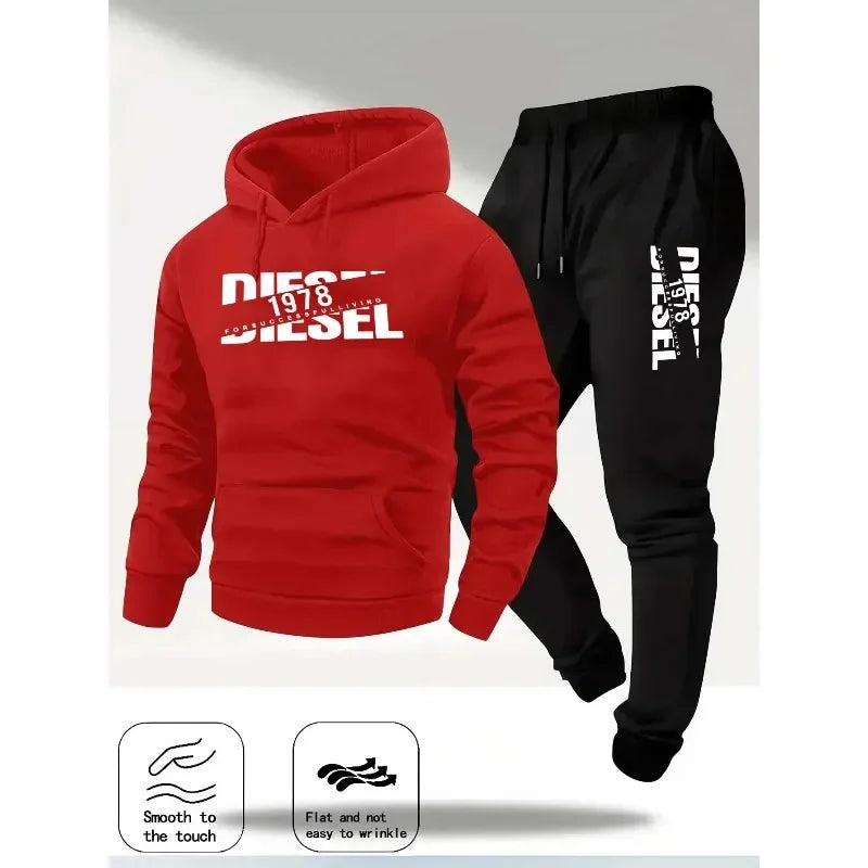 Men's Hooded Sportswear & Jogger Co-ord