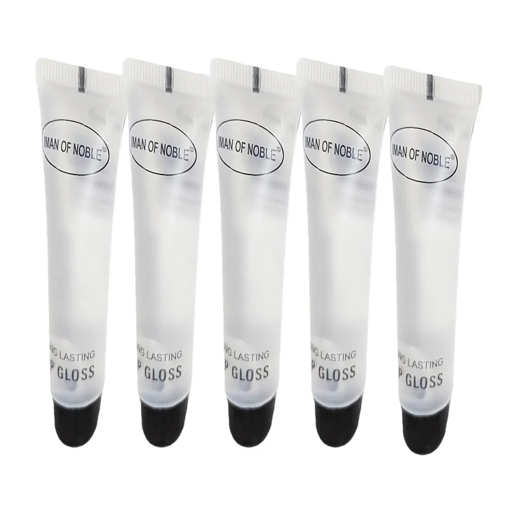 5pcs Glossy Finish Lip Gloss, Moisturizing Cream for All skin Types,Non-Sticky Hydrating Lip Oil, Long-Lasting Shine for Dry Lip