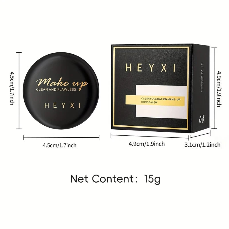 Clear concealer cream, waterproof and sweat proof, durable, natural finish, suitable for all skin types