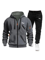 Men's Fleece Zip Tracksuit Co-ord Set