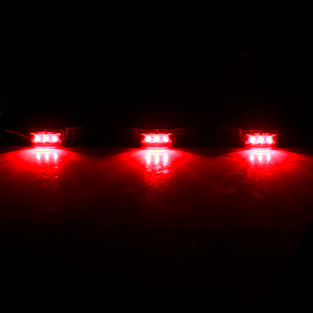9 LED Automobile brake lamp Truck Trailer Rear Brack Lights Side Marker Lamp Bar