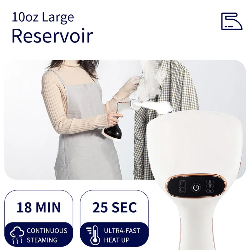 Steam Iron Garment Steamer Handheld Steamer 1640W Travel Vertical Mini Portable High Quality Home Travelling For Clothes Ironing