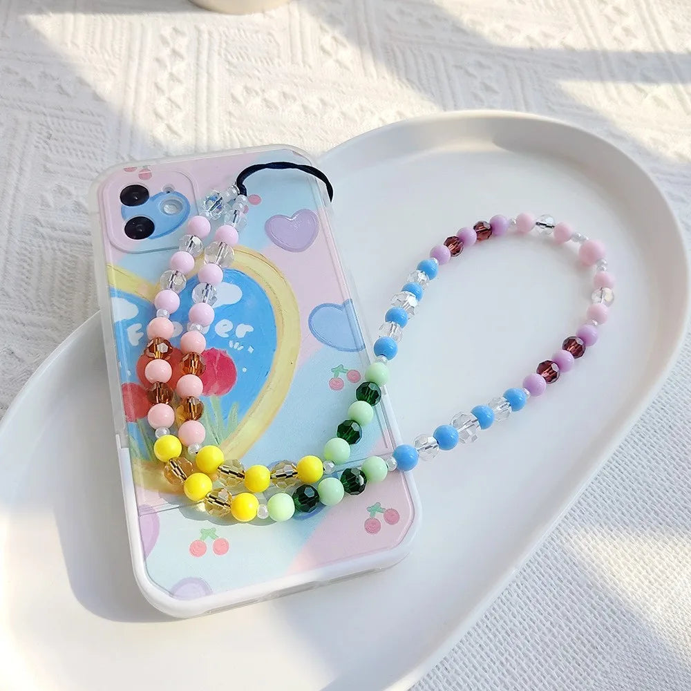 Camera Backpack Chain Jewelry Phone Chain Strap Wholesale Phone Charm Beads 2023 New Cell Phone Lanyard Mobile Holder Accessorie