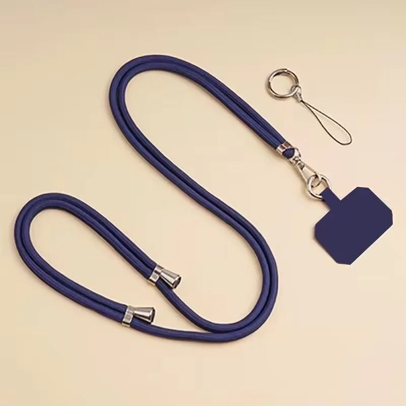 Hands-Free Phone Lanyard: Adjustable Longer & Thicker Crossbody/Neck Strap - Universal Mobile Accessory