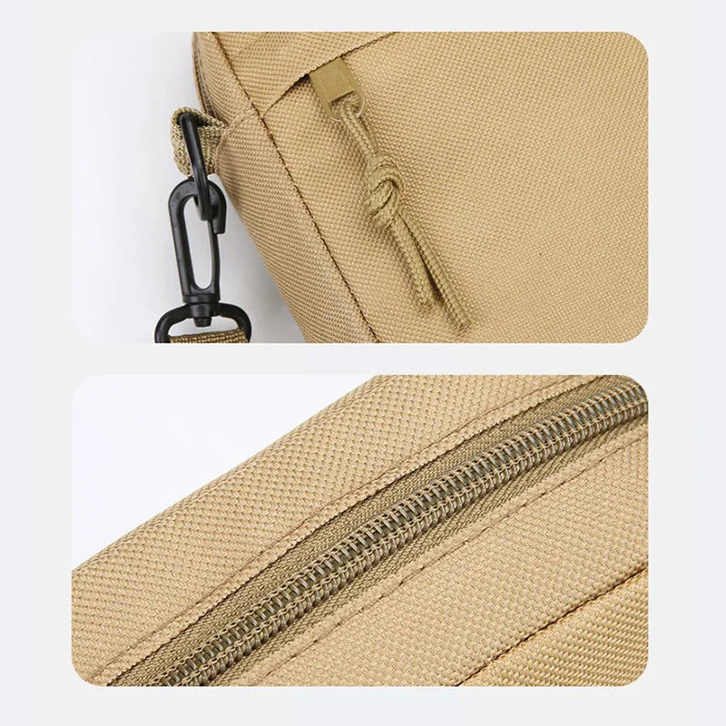 Men's and Women's Single-shoulder Bags Crossbody Bags Solid-colored Single-shoulder Small Bags Lightweight Mobile Phone Bags NEW