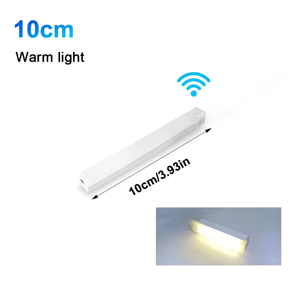 LED Car Sensor Light 10/20/30CM Automatic Induction Light Type-c Rechargeable Smart Lighting Magnetic Maual/Sensing Mode Lamp