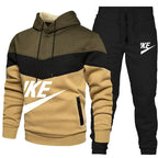 Men's Fleece Zip Hoodie & Jogger Tracksuit