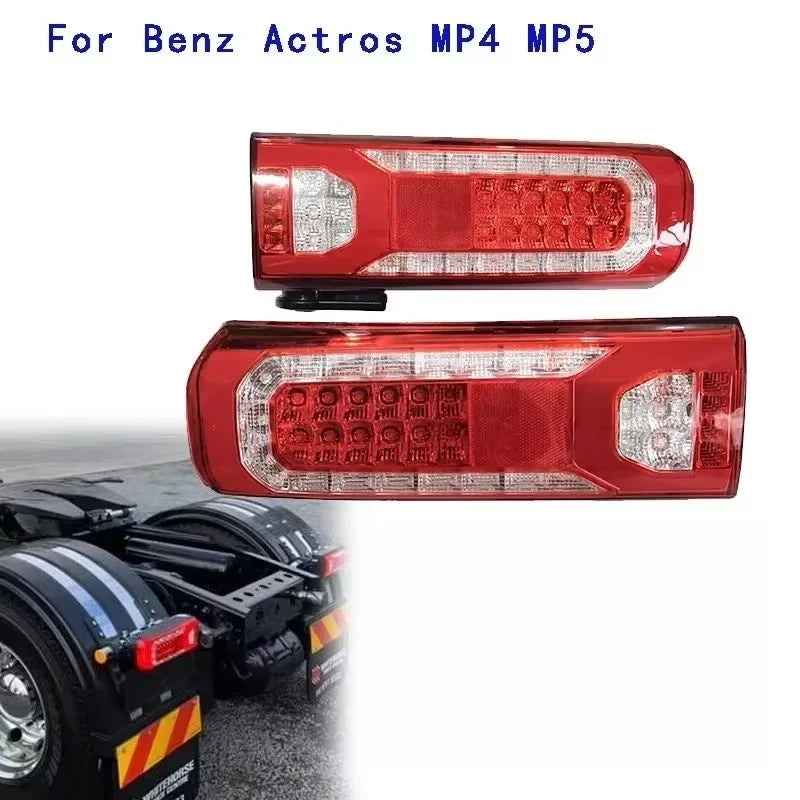 LED Rear Tail Light 24V Truck Trailer Lorry Taillight Bumper Brake Stop Reverse Warning Lamp For Mercedes-Benz Truck ACTROS MP5