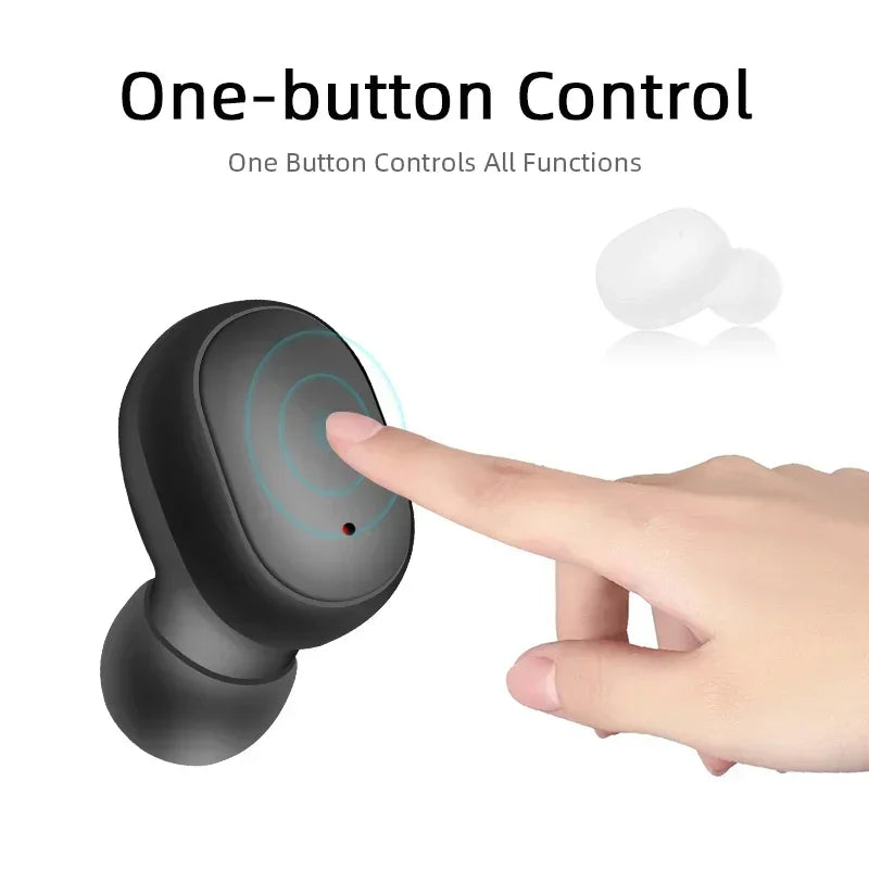 E6S Air Pro Fone Bluetooth Earphones Wireless Headphones LED Display Noise Cancelling Earbuds by Mic Wireless Bluetooth Headset