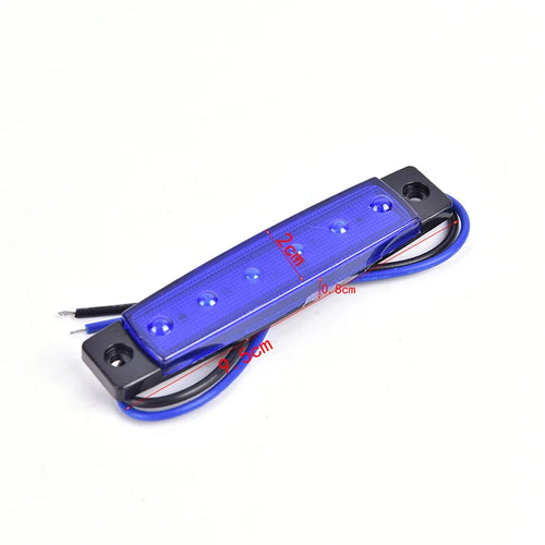 1PC Truck Side Marker Indicator Light Turn Signal Lamp 12V 24V LED Auto Car Bus Lorry Trailer Tail Warning Lamp Brake Lights