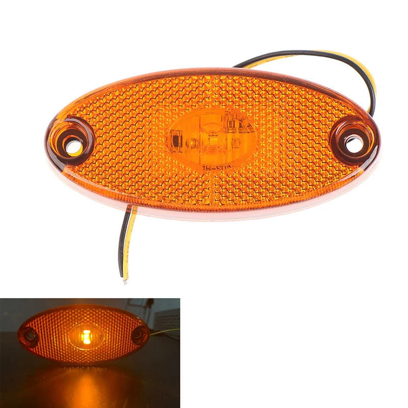 3LED 12v 24v Led Side Marker Lights for Trailer Trucks Caravan Marker Light