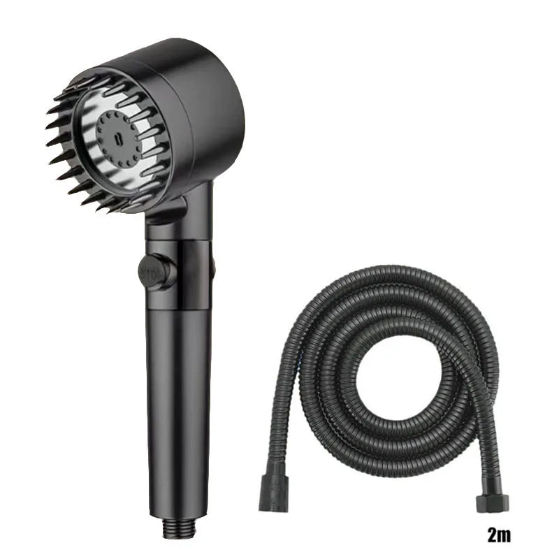 Shower Head Shower Filter with Four Modes Bathroom Accessories Head Massage Shower Accessories Shower Knobs Home Furnishings