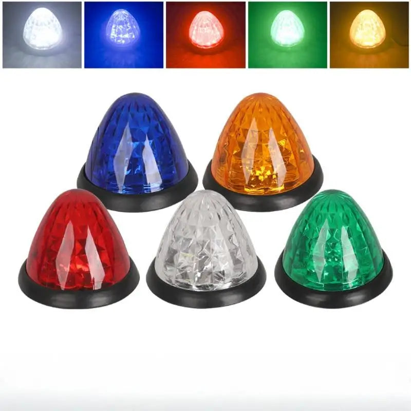 1Pc 24V LED Side Marker Light, Taillight, Clearance Lamp, Warning Indicator For Truck, Trailer, Caravan, Bus