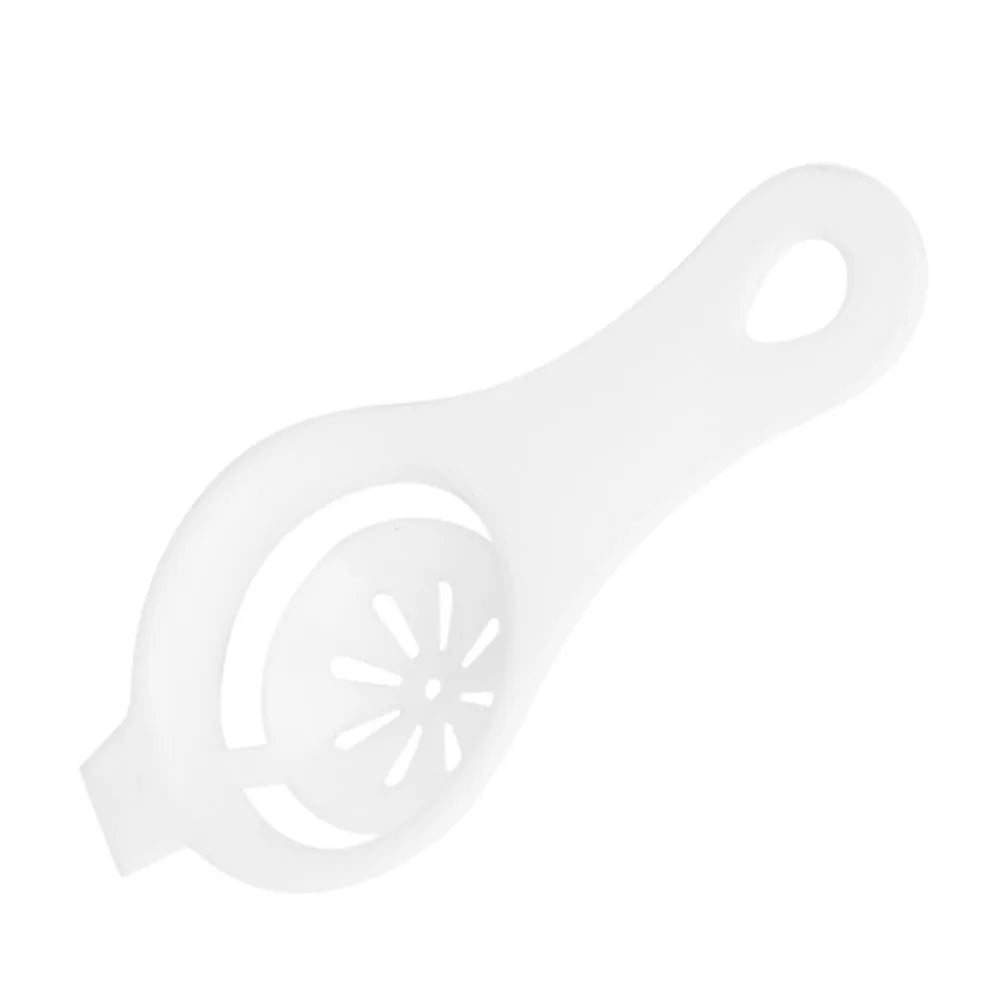 Egg White Filter Gadget Kitchen Separator Reusable Tool Easy to Clean Dishwasher Safe for Cooking and Baking Needs Funnel Spoon