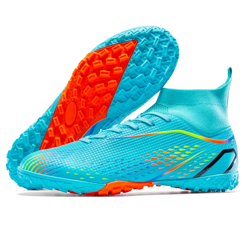 Professional Training Soccer Shoes Soccer Cleats Turf Futsal Match Grass Unisex Non-slip Breathable Men Outdoor Football Boots