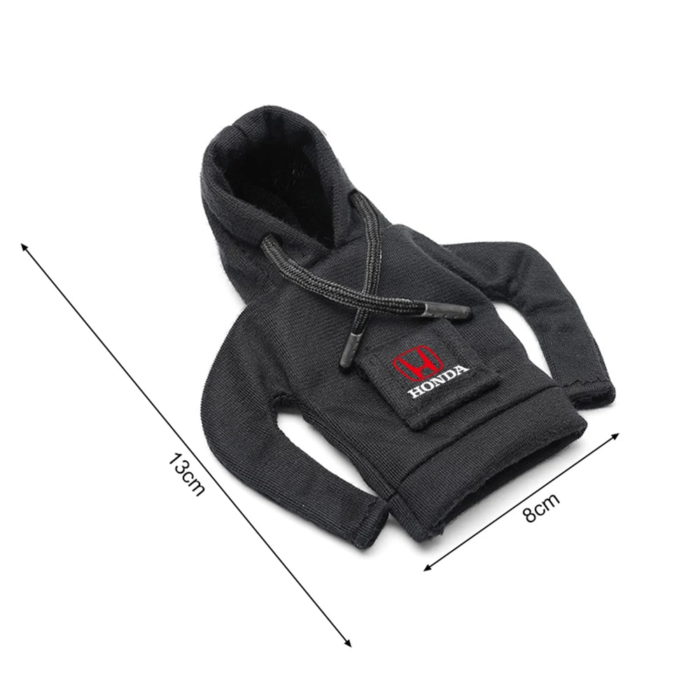 Hoodie Car Gear Shift Knob Cover Handle Change Lever Sweatshirt Cover For Honda Accord Civic CR-V Fit Jazz Odyssey Accessories