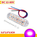 1Pc 12 LED Clearance Lights LED Flashing Warning Light 12V-80V RVs Trailer Car Truck Signal Lamp Indicator Light Traffic Lights