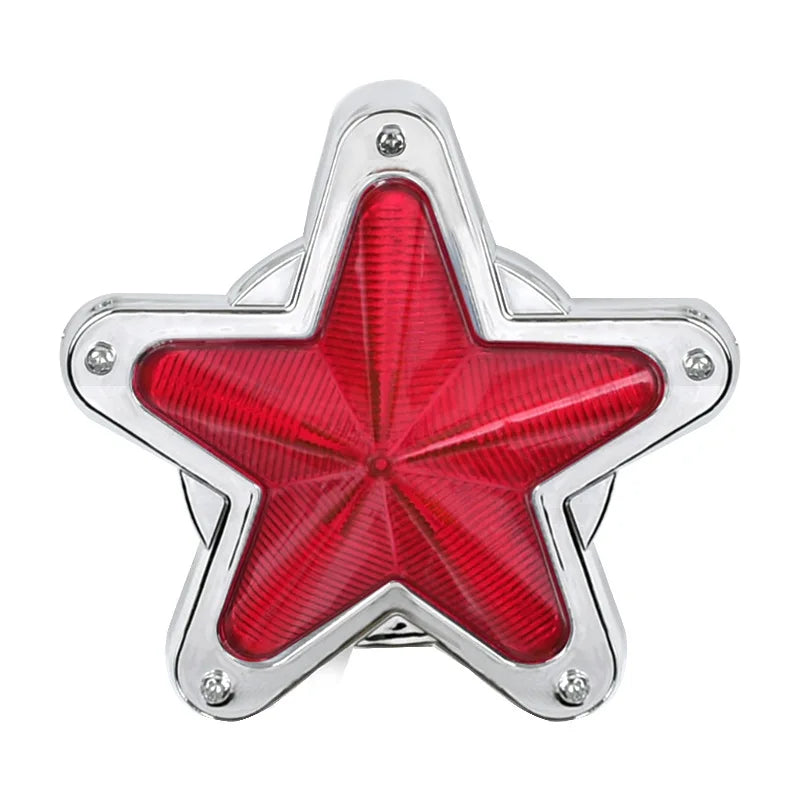 Truck 24V Side Light LED Star Width Light Bus Tail Light Trailer Signal Light Decorative Flashing Strobe Warning Light