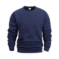 Mens Basic Hoodies Crew Neck Sweatshirts Men Fashion Casual Sport Round Neck Pullover Streetwear Solid Hoodie