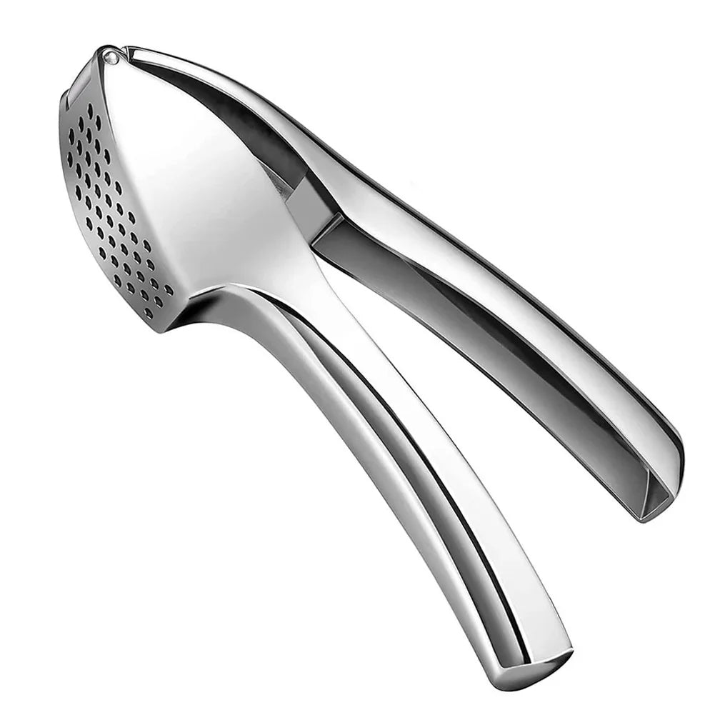 Garlic Press Manually Mashed Garlic Crusher Machine Handheld Ergonomic Grip Anti-Rust Cooking Ginger Crusher Kitchen Tools