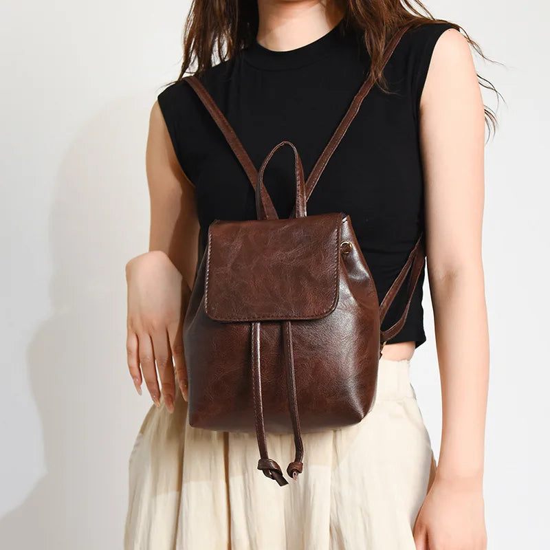 Backpack for Women Fashion Retro Brown Women Shoulder Bags Cute Backpacks Back To School Bags Designer Bags Mochilas De Hombre
