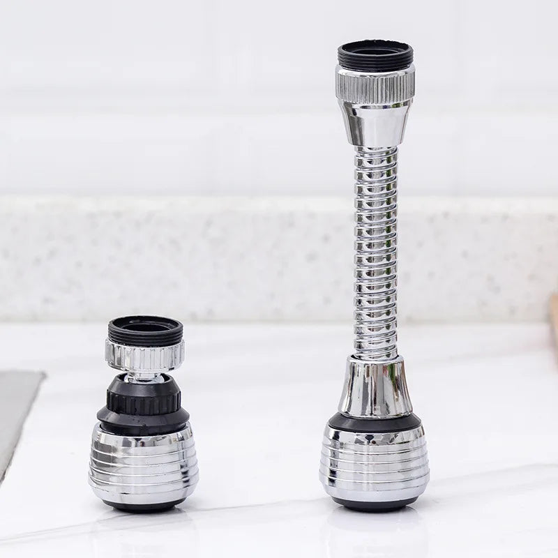 2 Modes Sink Faucet 360 Degree Rotation Filter Extension Tube Shower Water Saving Tap Universal Kitchen Gadgets Accessories