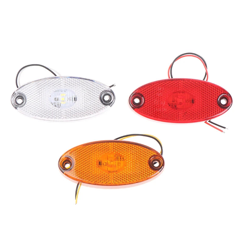 3LED 12V 24V LED Side Marker Lights for Trailers Trucks Caravans - Truck Side Marker Light Bar