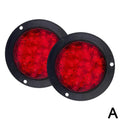 12V 24V Car Round LED Rear Tail Light Brake Stop Side Warning Reverse Truck Reflector Running Indicator Marker Trailer Lamp I0J7