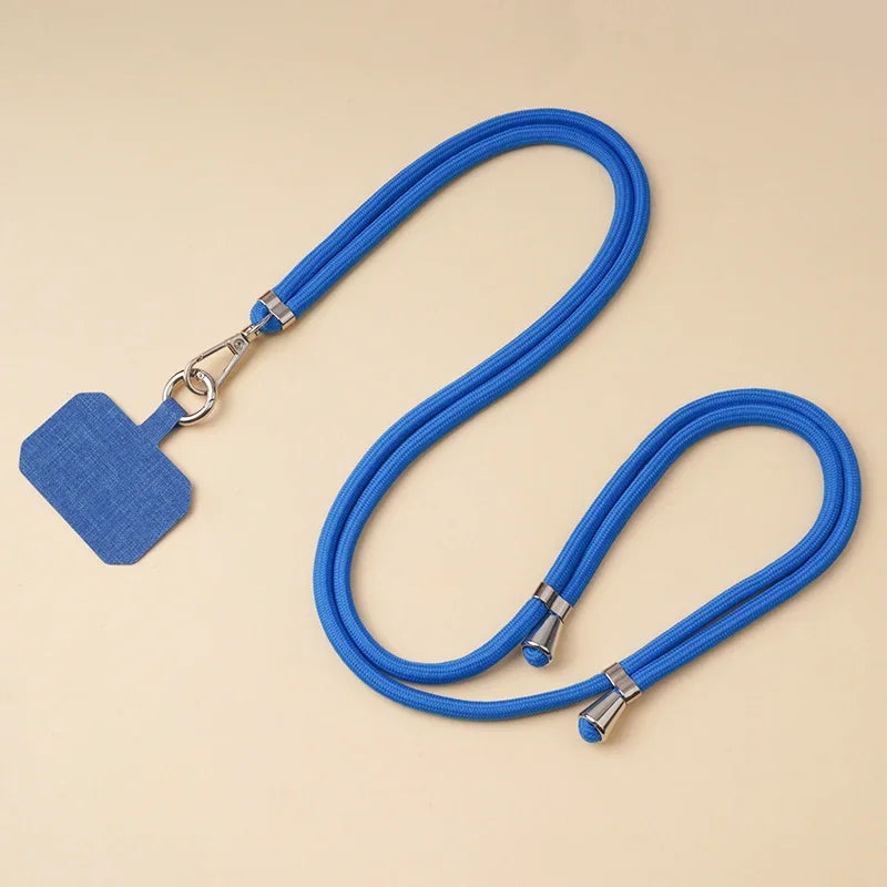 Hands-Free Phone Lanyard: Adjustable Longer & Thicker Crossbody/Neck Strap - Universal Mobile Accessory