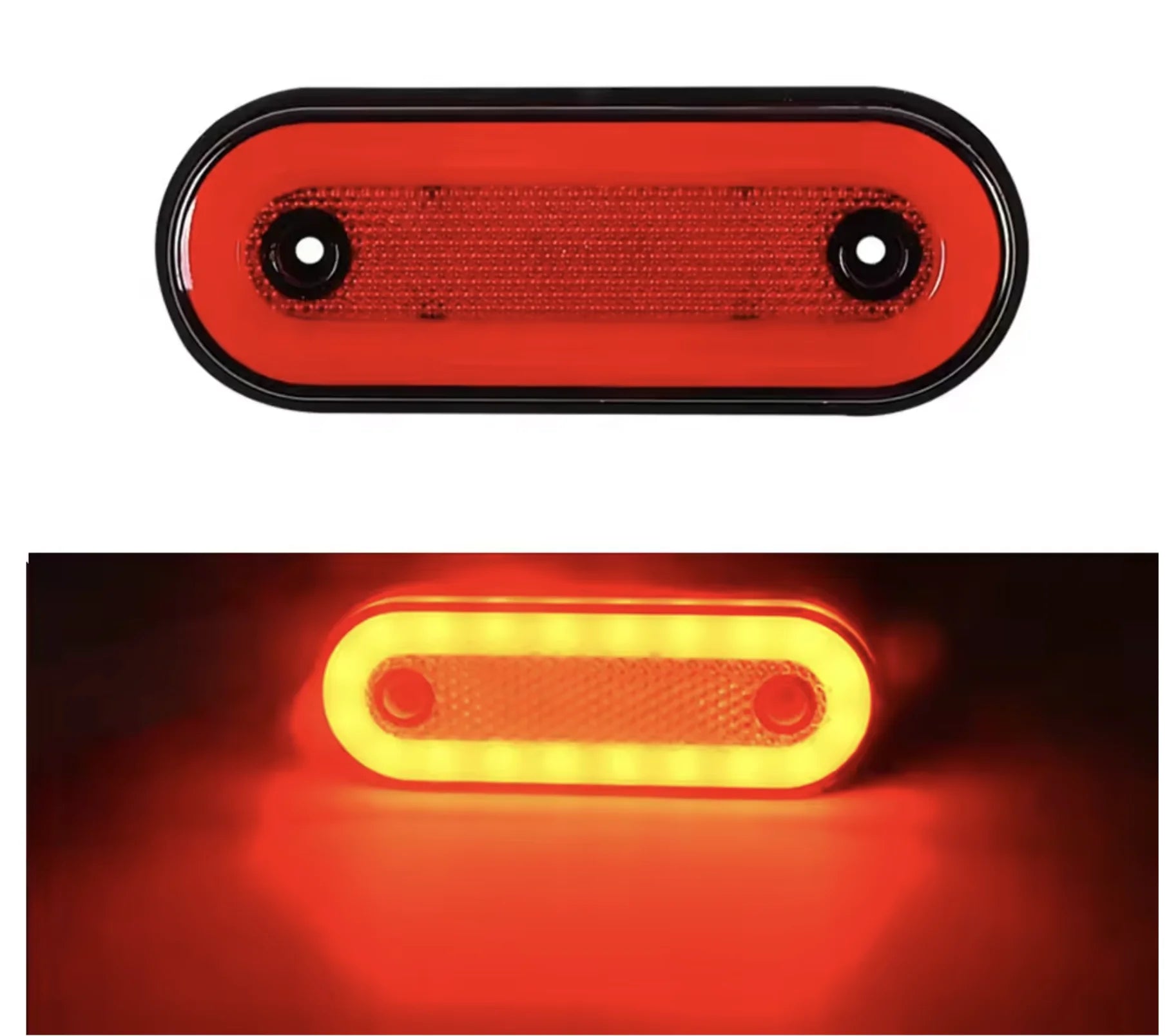 LED Side Marker Light 12V 24V Truck Clearance Lamp Tail Light Trailer Tractor Lorry Warning Parking Lamp