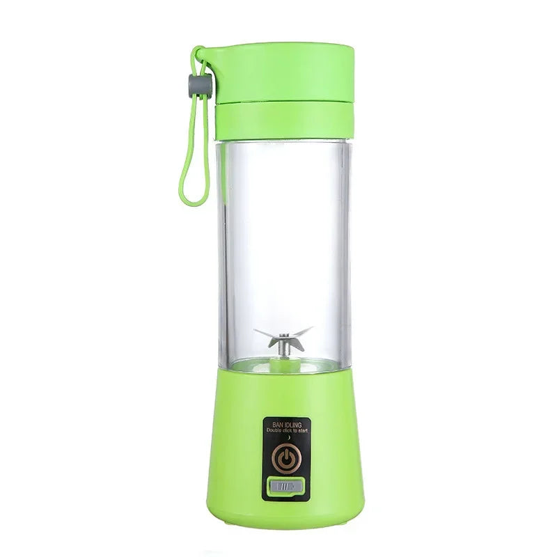 380ml Mini Blender Portable Blender Home USB Juicing CupRechargeable Smoothie Maker Sports Bottle for Shakes Smoothies Juice