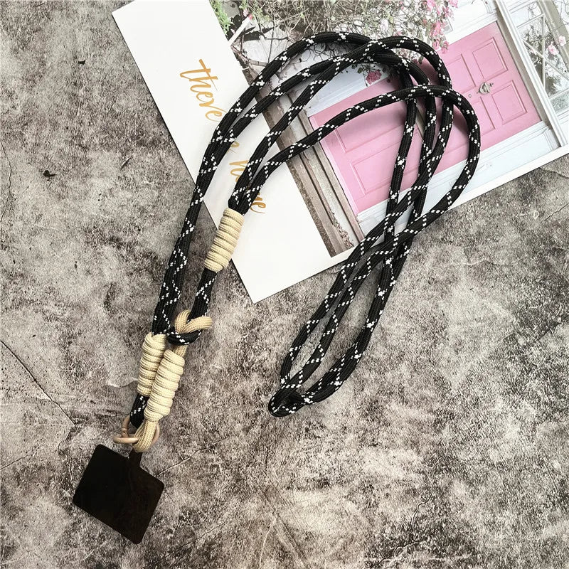 Straps for Mobile Phone Crossbody Cellphone Accessories Universal Telephone Chain With Patch Neck Strap Premium Keychain Lanyard