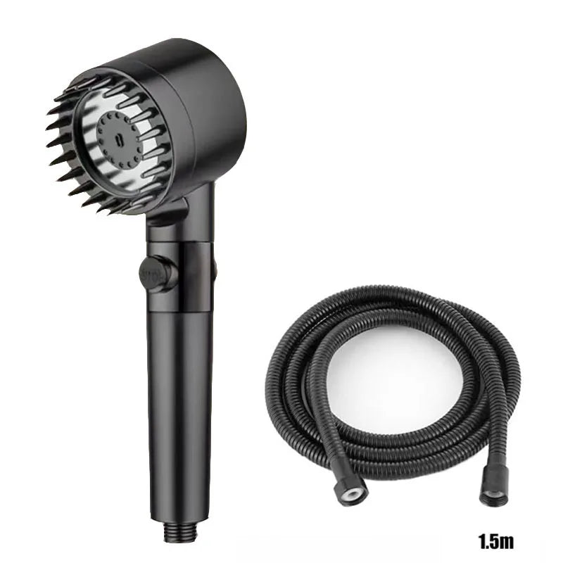 Shower Head Shower Filter with Four Modes Bathroom Accessories Head Massage Shower Accessories Shower Knobs Home Furnishings