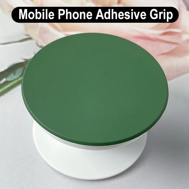 Grippopso Solid Grip Tok Mobile Phone Holder Socket Finger Ring Holder tok Stand Back Cover Clip Sticker Cellphone Accessories
