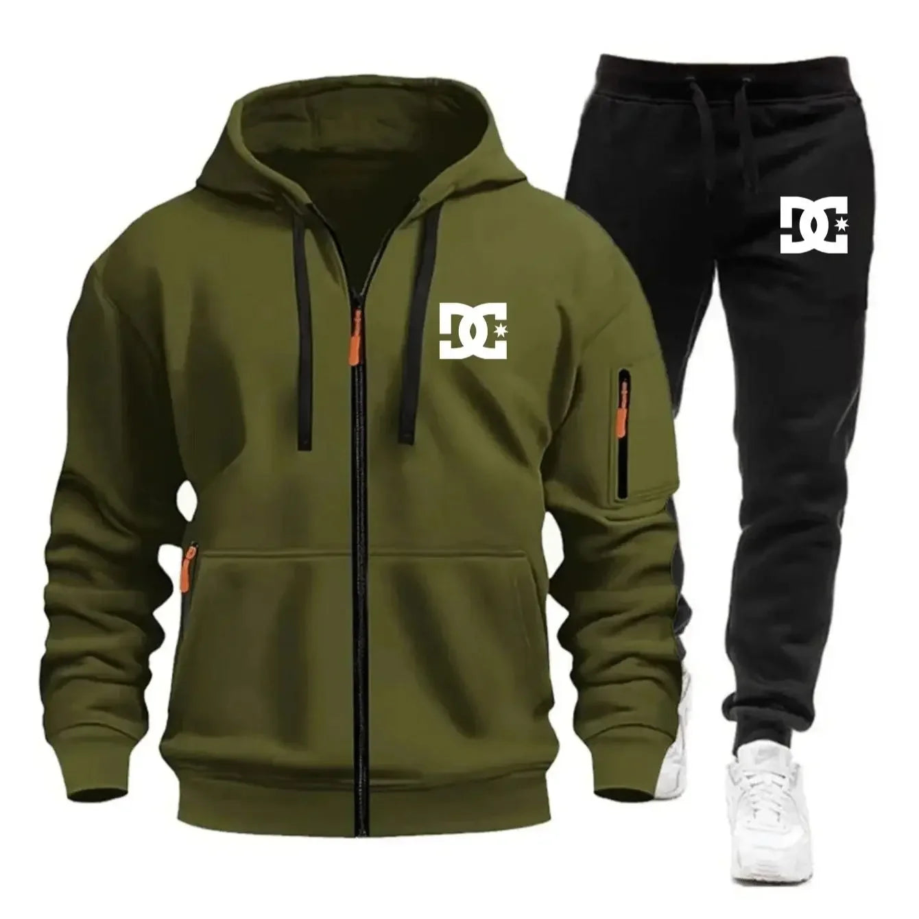 2026 Autumn Winter Men's Clothing Casual Sweatshirt Suit Sweatshirts for Men Daily Tricolor Hoodies Hot Sports Tracksuit Jogging