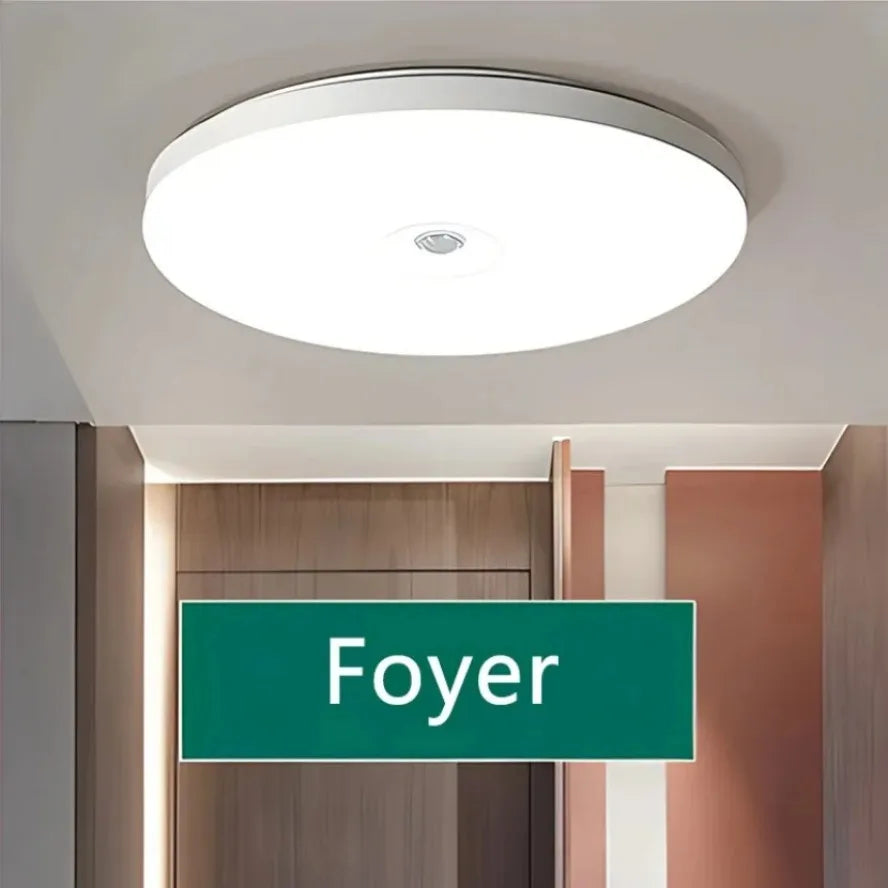Motion Sensor LED Ceiling Light Corridor Human Infrared Sensing Night Light Ceiling Light Corridor Smart Home Lighting Lustres