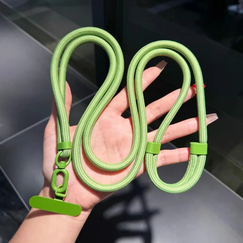 Adjustable Mobile Phone Strap Lanyard Crossbody Phone Lanyards Neck Rope with Patch for iPhone Cell Phone Hanging Cord Strap
