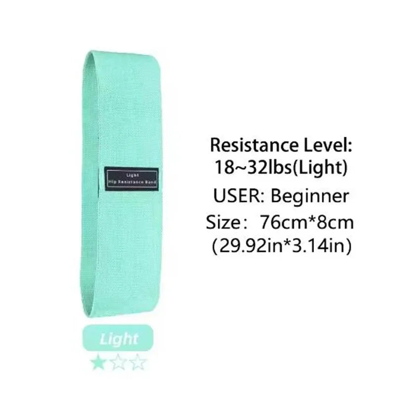 Resistance Bands for Working Out, Fabric Exercise Bands for Legs and Butt, Workout Bands for Women for Yoga Starter Set