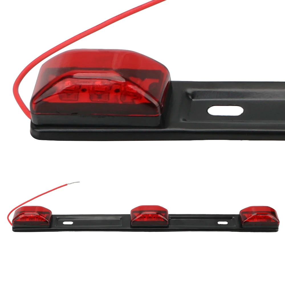 9 LED Automobile brake lamp Truck Trailer Rear Brack Lights Side Marker Lamp Bar