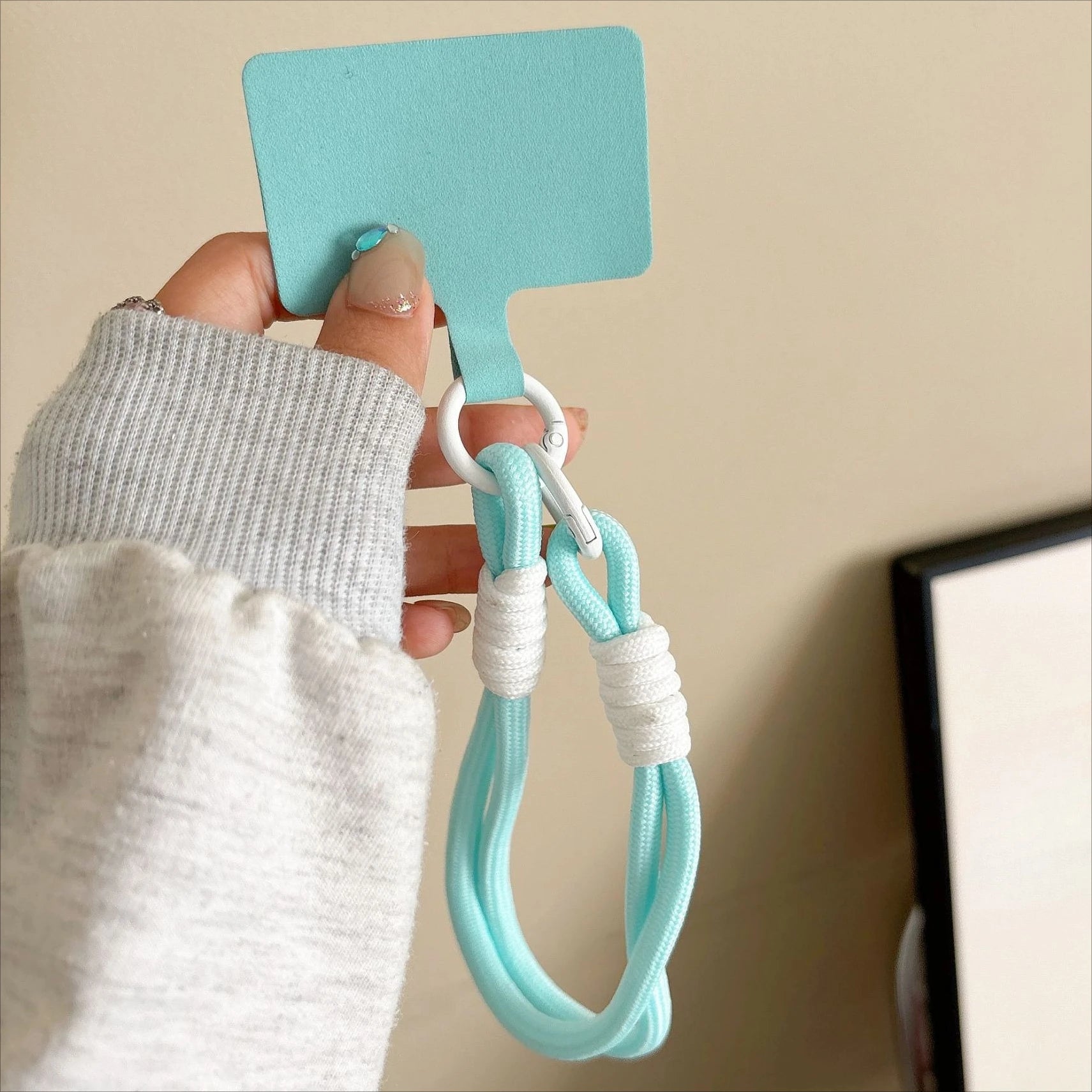 Mobile Phone Adjustable Short Lanyard Universal Colorful Hand Wrist Straps Rope For Cell Phone Case Accessories Anti-Lost Straps