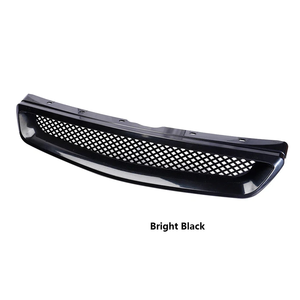 JDM Car Front Bumper Mesh Hood Grille Fit For Honda 96-98 Civic EK EJ Type R